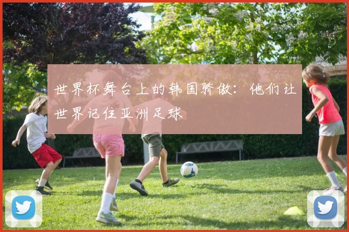 世界杯舞台上的韩国骄傲：他们让世界记住亚洲足球
